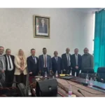 وفد جامعة التفاريتي خلال اجتماع رسمي مع مسؤولي وزارة التعليم العالي الجزائرية لتعزيز التعاون الأكاديمي